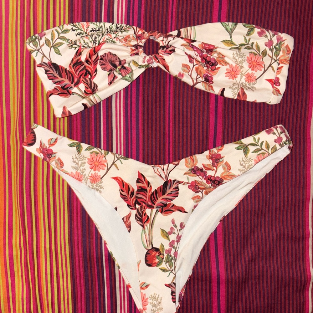 Onia Multicolor Floral Bikini